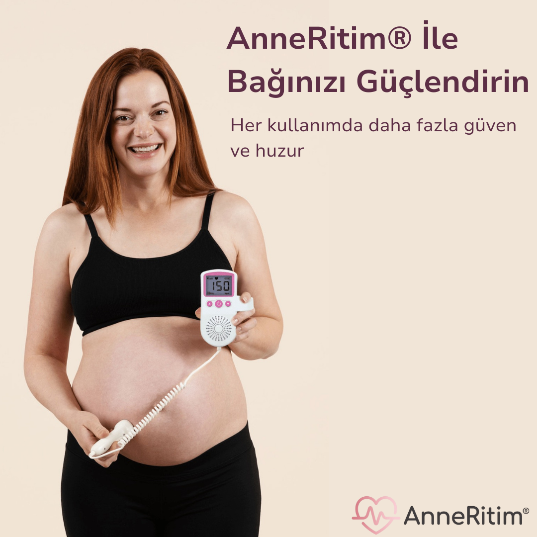 AnneRitim® Pro Doppler – Anne Karnı Dinleme Cihazı