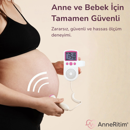 AnneRitim® Pro Doppler – Anne Karnı Dinleme Cihazı